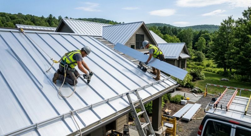 Aluminum Roof Installation in Alexandria, VA