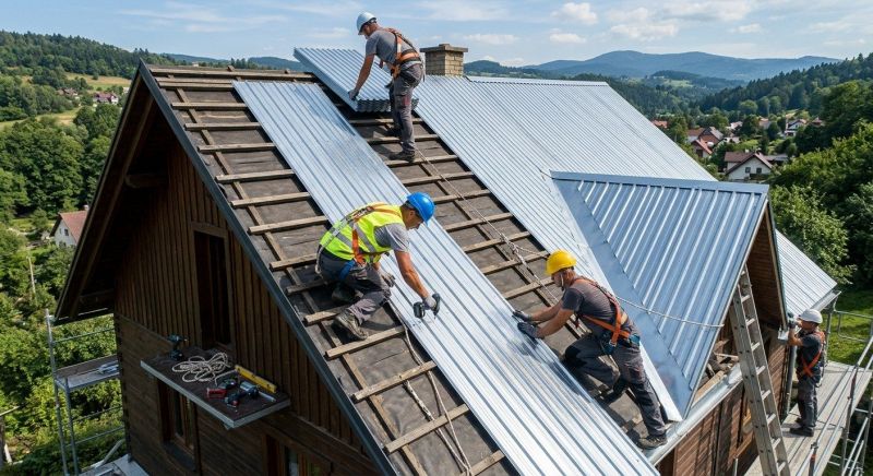Copper Roof Installation in Fredericksburg, VA