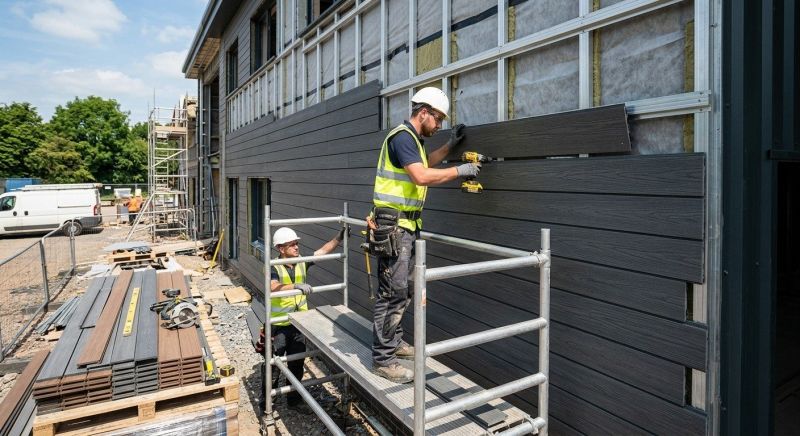 Facade Cladding Installation in Stamford, CT