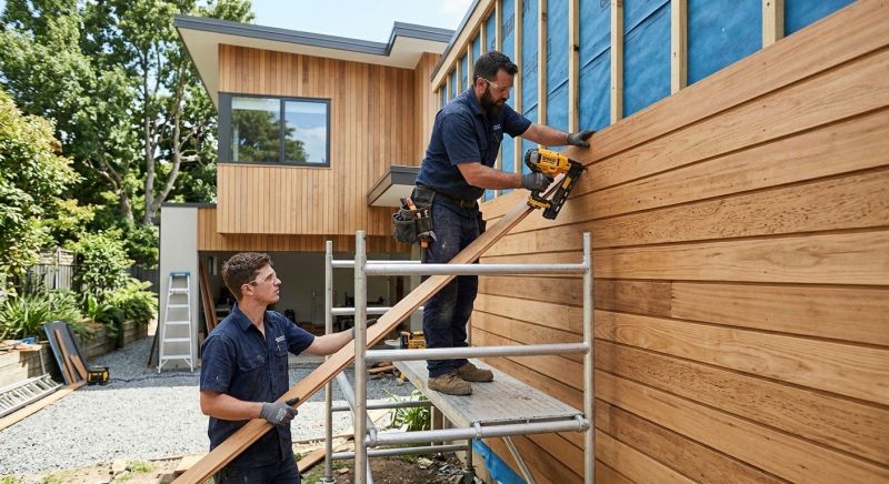 Hardwood Cladding Installation in Norwalk, CT