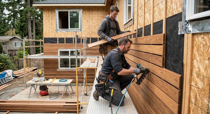 Hardwood Siding Installation in Norwalk, CT
