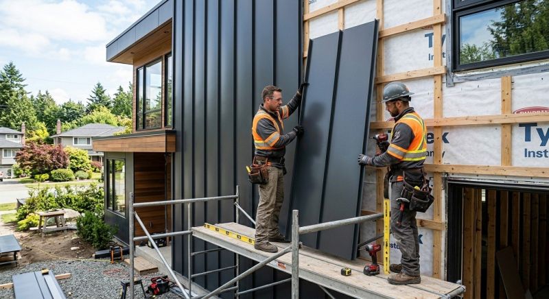 Metal Paneling Installation in Fairfield County, CT