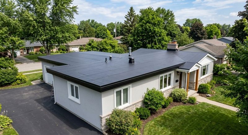 Rubber Roof Installation in Naperville, IL