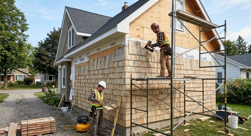 Shake Siding Installation in Boston, MA