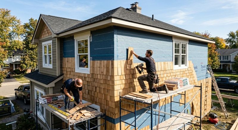 Shingle Siding Installation in Norwalk, CT