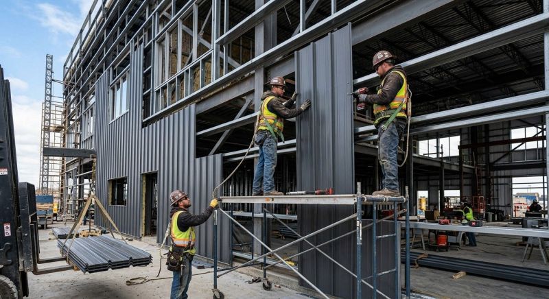 Steel Cladding Installation in Norwalk, CT