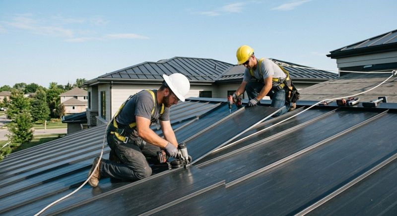 Steel Roof Installation in Fredericksburg, VA