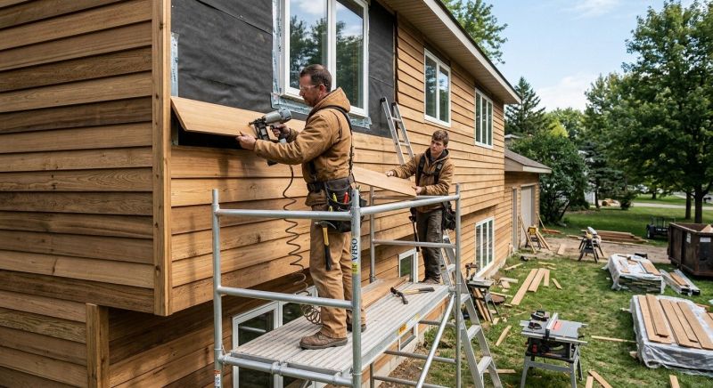 Wood Barn Siding Installation in Norwalk, CT