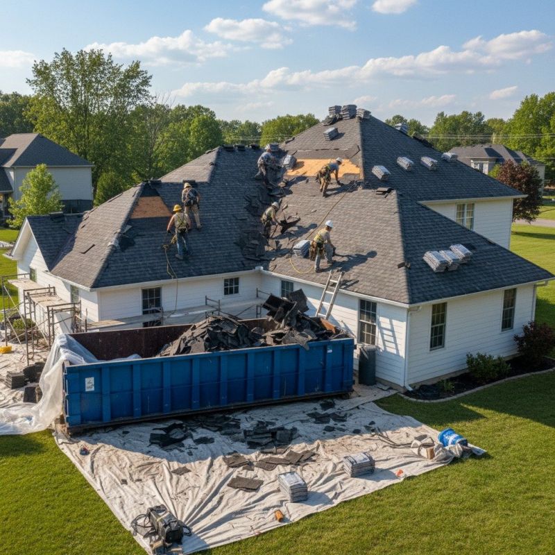 Asphalt Roof Replacement in Providence, RI