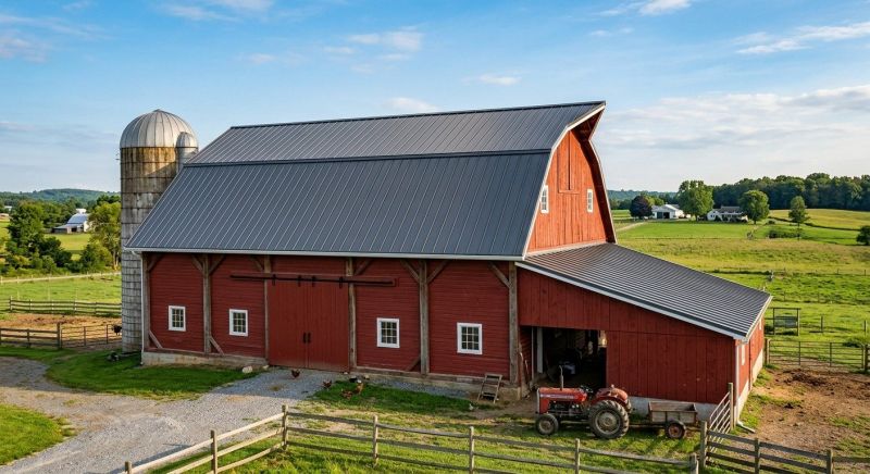 Barn Roof Replacement in Alexandria, VA