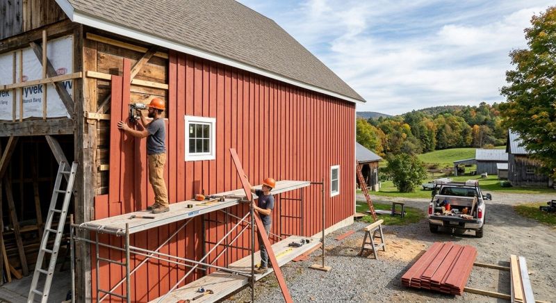 Barn Siding Installation in Stamford, CT