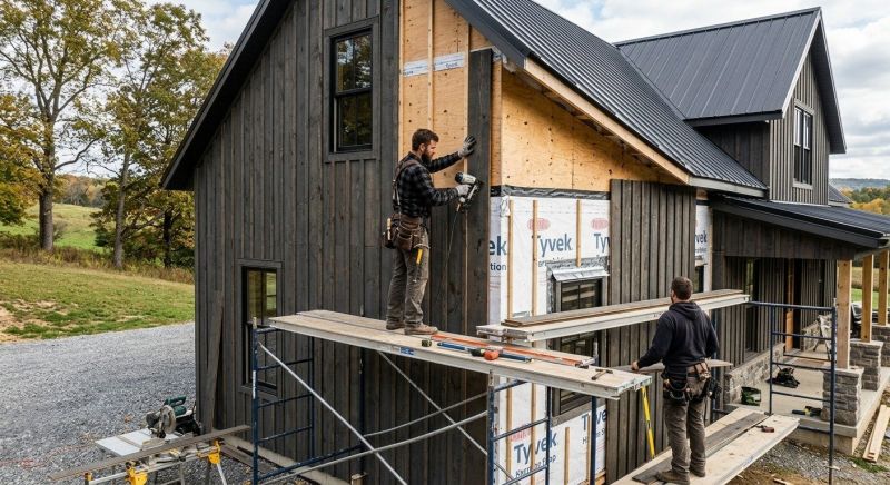 Barn Wood Siding Installation in Stamford, CT