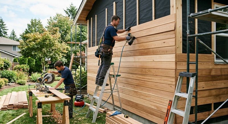 Barn Wood Siding Installation in Fairfield County, CT