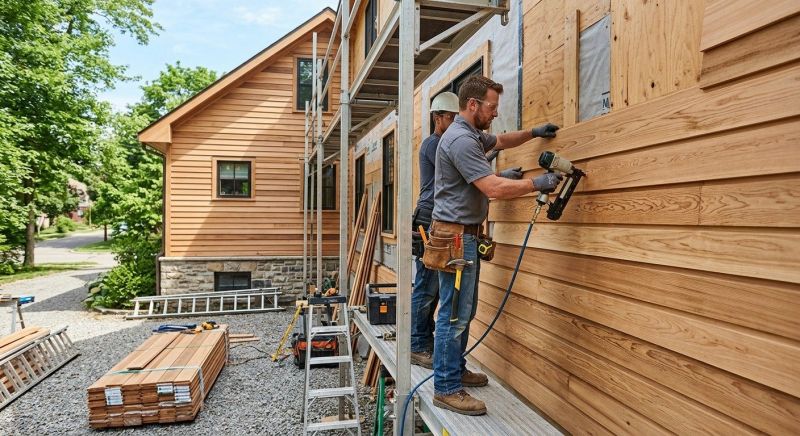 Barn Wood Siding Installation in Fairfield County, CT