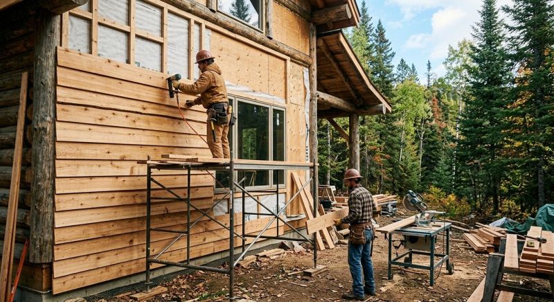 Barn Wood Siding Installation in Boston, MA