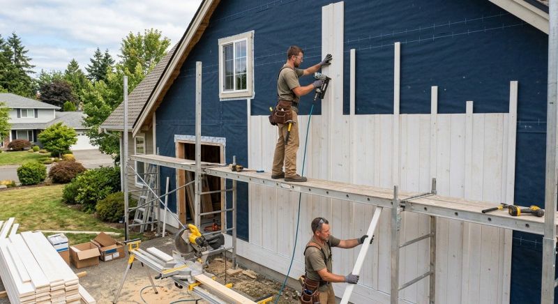 Batten Siding Installation in Norwalk, CT