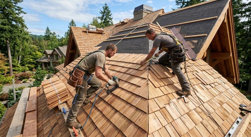 Cedar Roof Installation in Alexandria, VA