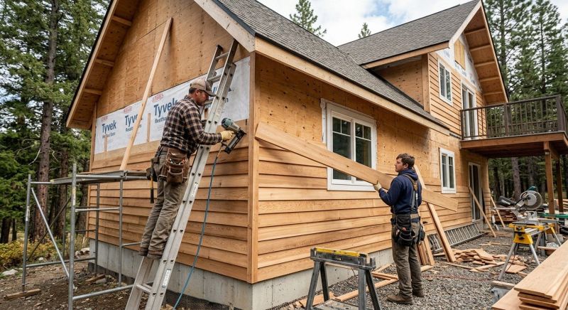Cedar Siding Installation in Boston, MA