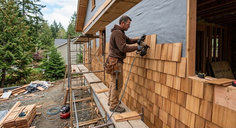 Cedar Siding Installation in Fairfield County, CT