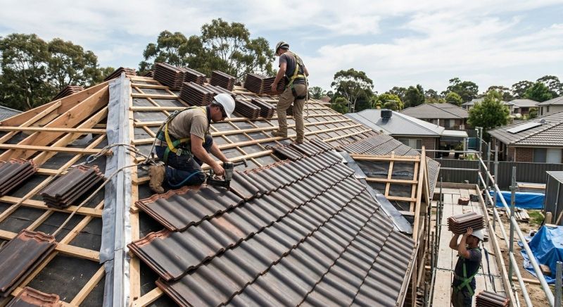 Clay Tile Roofing Installation in Alexandria, VA