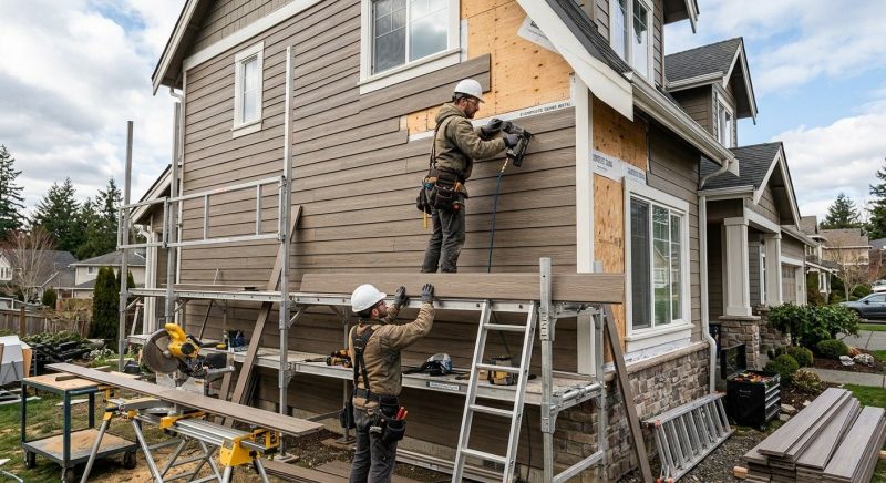 Composite Siding Installation in Norwalk, CT