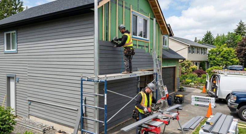 Composite Siding Installation in Fairfield County, CT