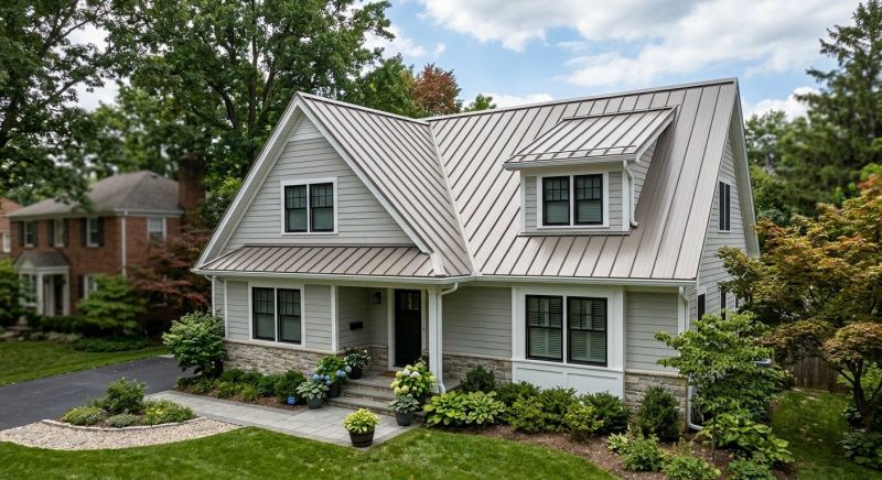 Copper Roof Replacement in Alexandria, VA