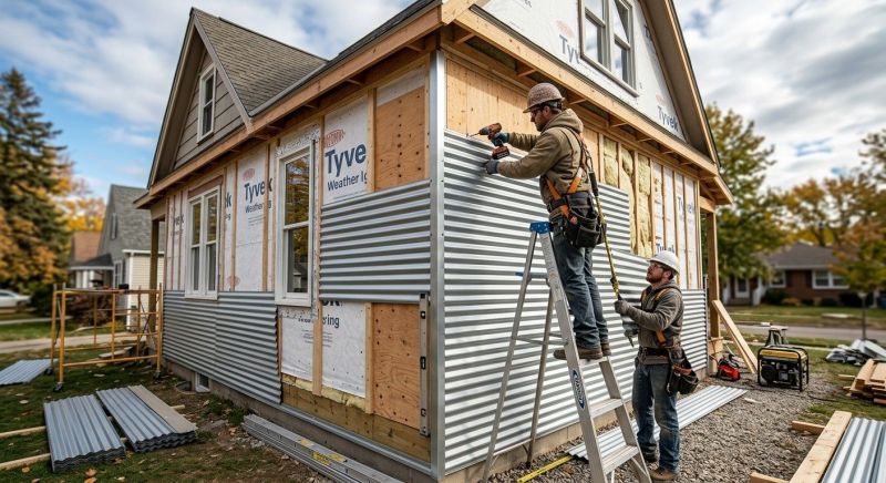 Corrugated Siding Installation in Norwalk, CT