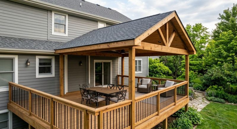 Deck Roof Construction in Warwick, RI