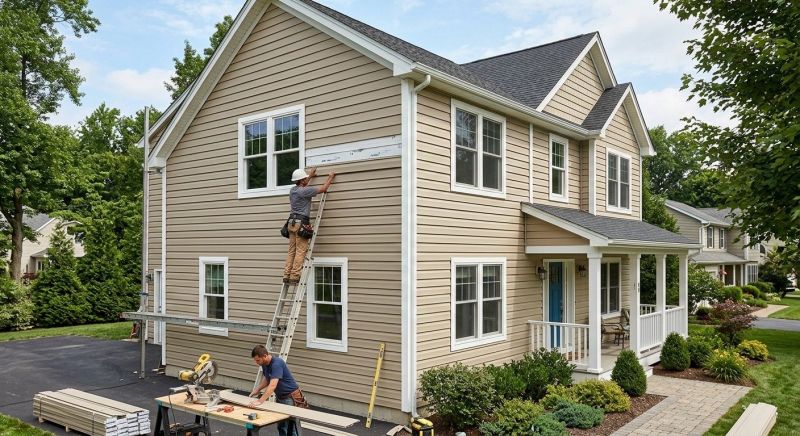 Dutch Lap Siding Installation in Danbury, CT