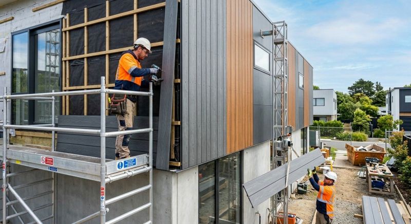 Facade Cladding Installation in Fairfield County, CT