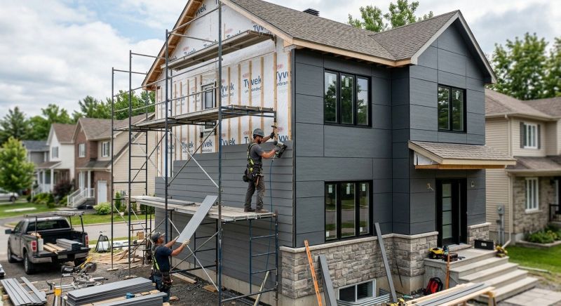 Facade Cladding Installation in Stamford, CT