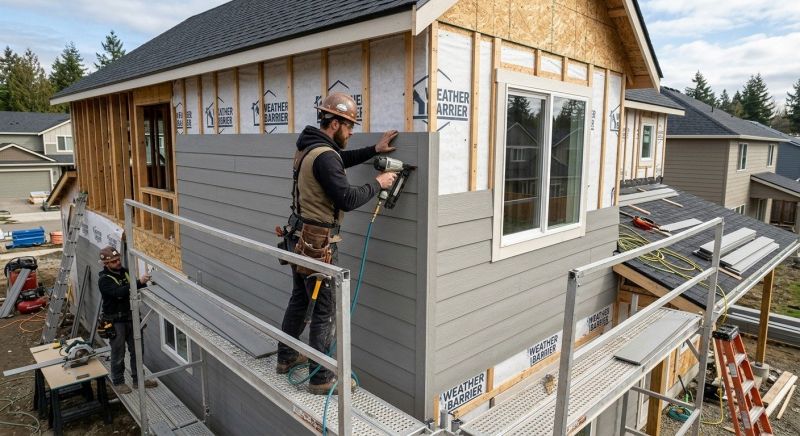 Fiberboard Siding Installation in Norwalk, CT