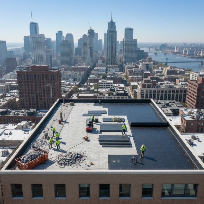 Flat Roof Replacement in Alexandria, VA