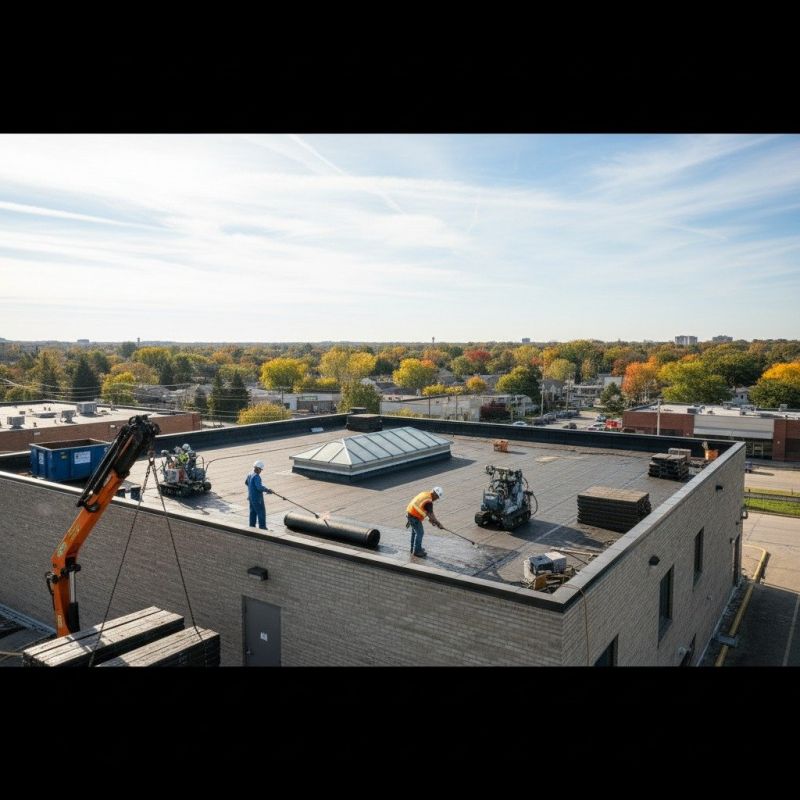 Flat Roof Replacement in Alexandria, VA