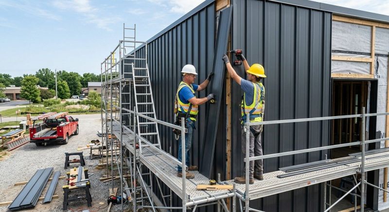 Metal Barn Siding Installation in Stamford, CT