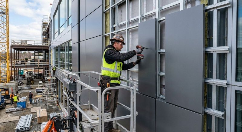 Metal Paneling Installation in Stamford, CT