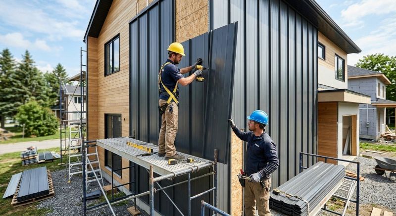 Metal Paneling Installation in Norwalk, CT
