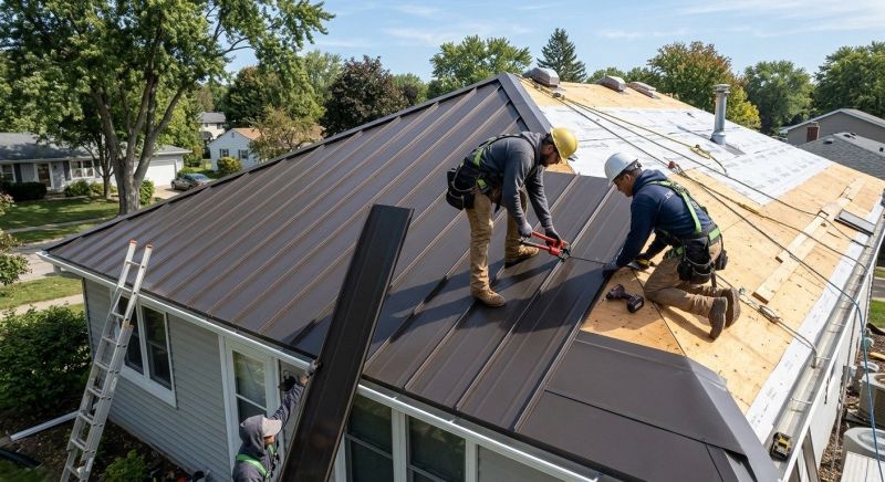 Metal Roof Installation in Fredericksburg, VA