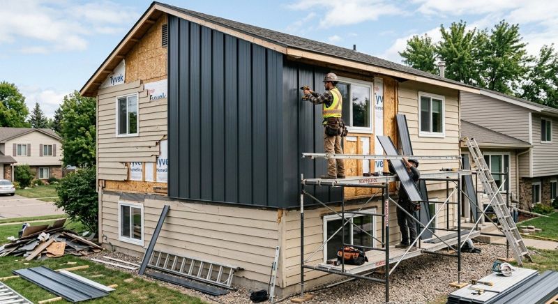 Metal Siding Installation in Stamford, CT
