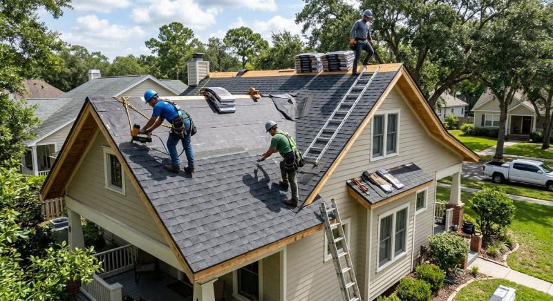 Roof Shingles Installation in Boston, MA