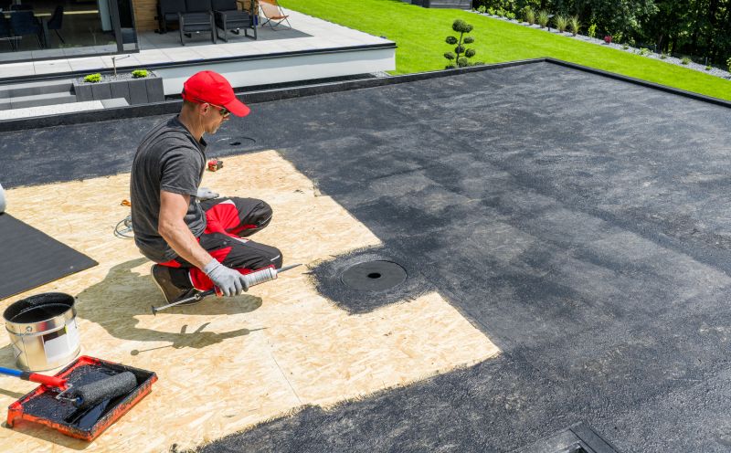 Rubber Roof Installation in Fredericksburg, VA