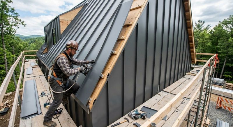 Sheet Metal Siding Replacement in Stamford, CT