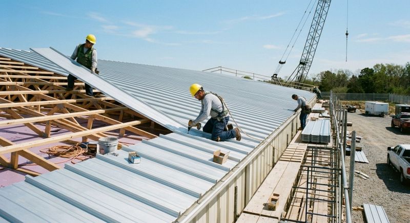 Sheet Roofing Installation in Fredericksburg, VA