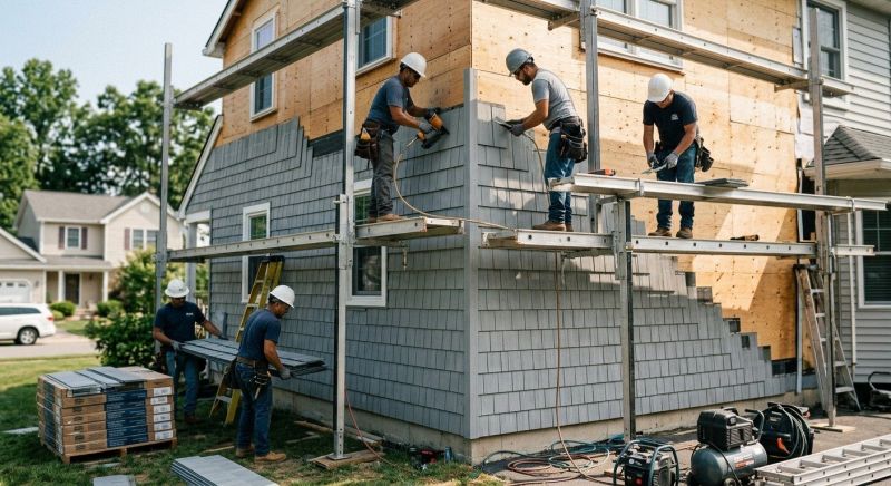 Shingle Siding Installation in Boston, MA