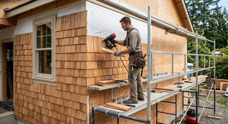 Shingle Siding Installation in Boston, MA
