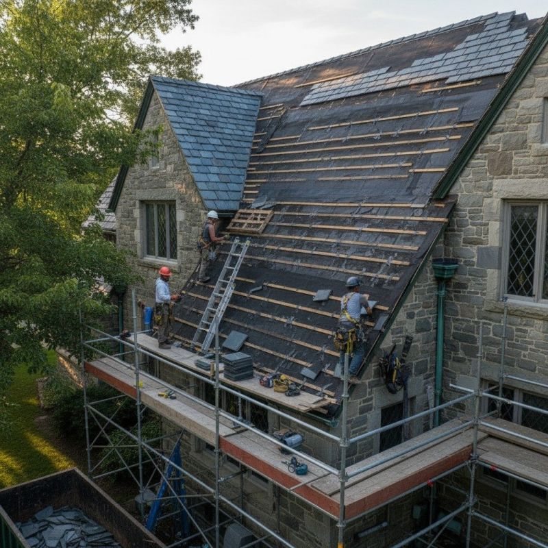 Slate Roof Replacement in Alexandria, VA