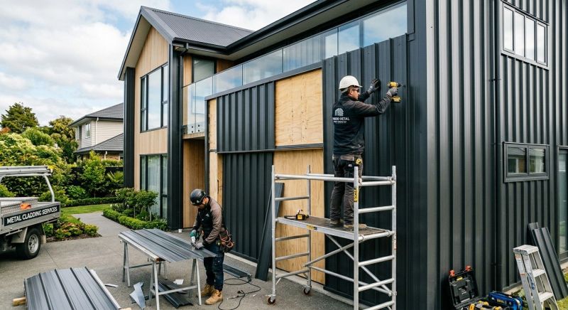 Steel Cladding Installation in Boston, MA