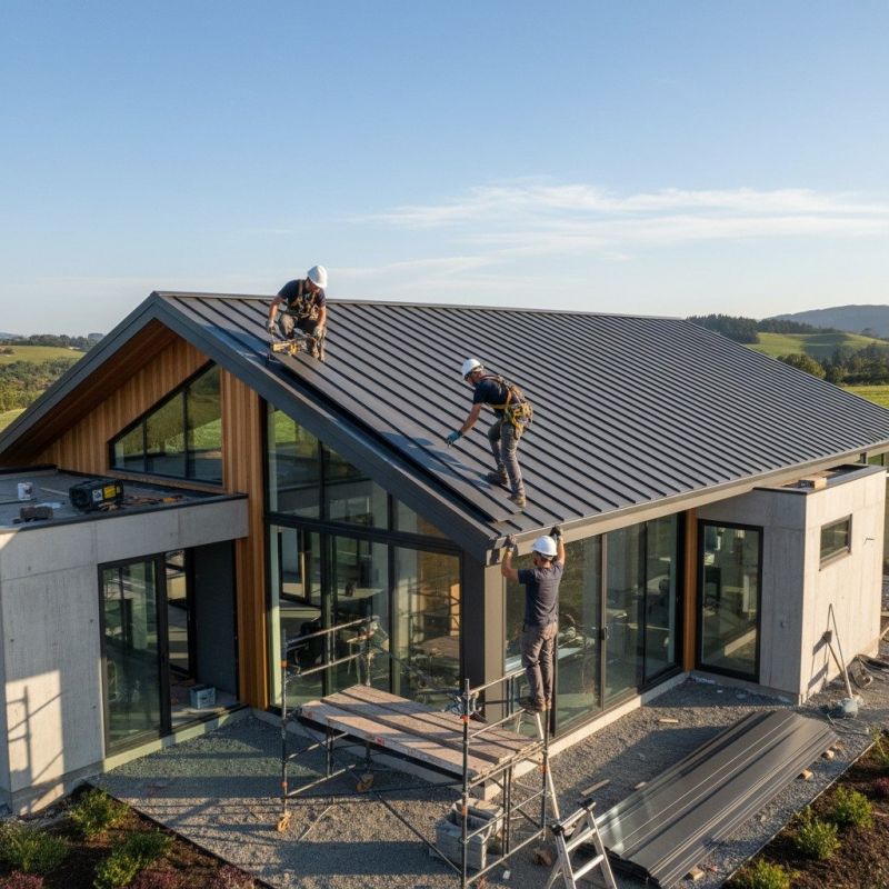 Steel Roof Replacement in Fredericksburg, VA