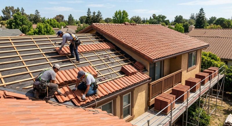 Tile Roof Installation in Alexandria, VA